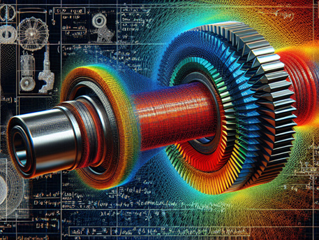 Bild mechanische Simulation (FEM & MKS)