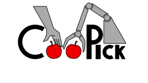 Projektlogo Kollaborative Roboter-Roboter-Mensch-Interaktion beim Fruchtauflegen