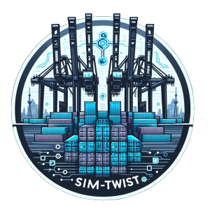 Projektlogo Entwicklung einer Simulationsumgebung für automatisierte Terminalbetriebskonzepte unter besonderer Betrachtung von automatisiertem Twistlockhandling
